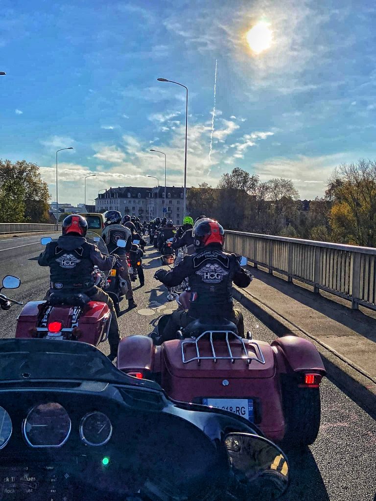 100 motards run