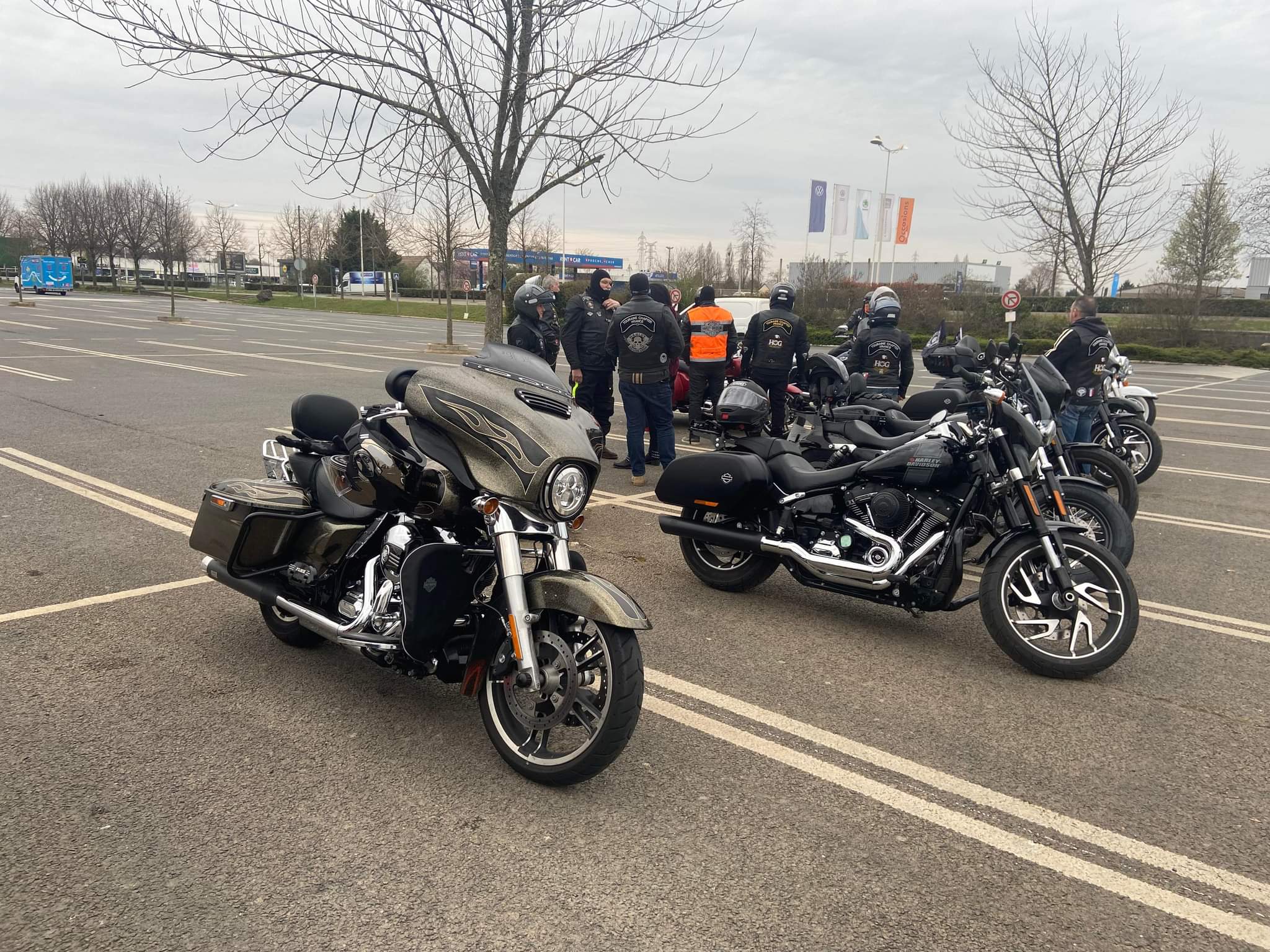 Sur le départ